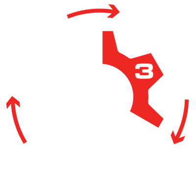 E3 Logo White(Grey BG)