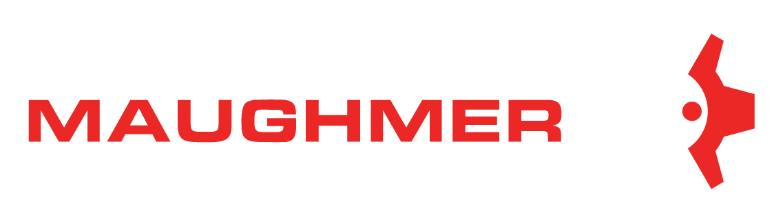 Perry Maughmer Logo -  white-red-center-align